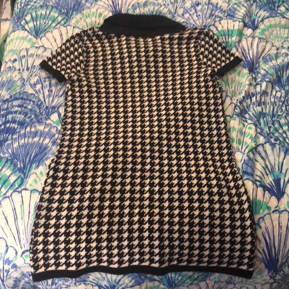 Houndstooth sweater dress / tunic - Picture 3 of 3